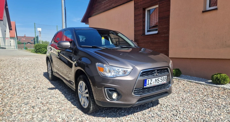 Mitsubishi ASX cena 39996 przebieg: 248000, rok produkcji 2013 z Piechowice małe 781